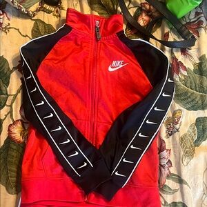 Nike Red and Black Boy’s track suit- like new!
